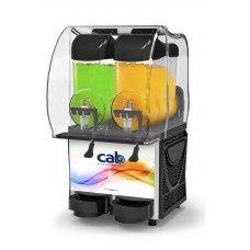 Aparat pentru Granita / Slush CAB Faby Igloo 2x10 Lt Negru