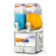 Aparat pentru Granita / Slush CAB Infinity 2x12 Lt Alb